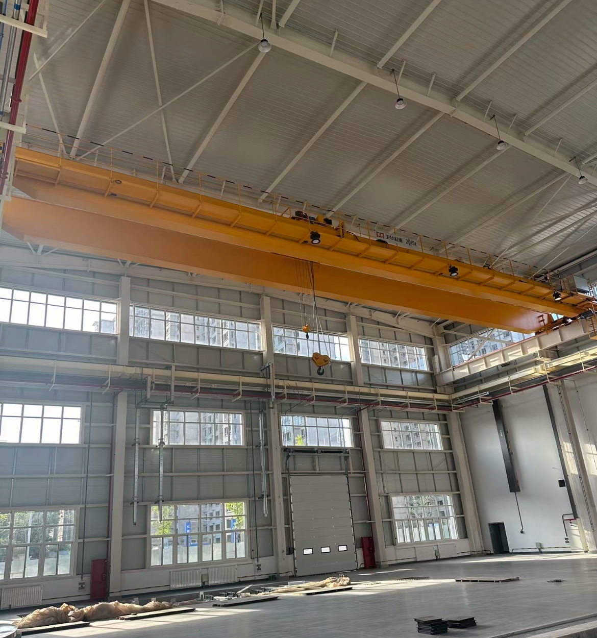 European double-girder overhead crane