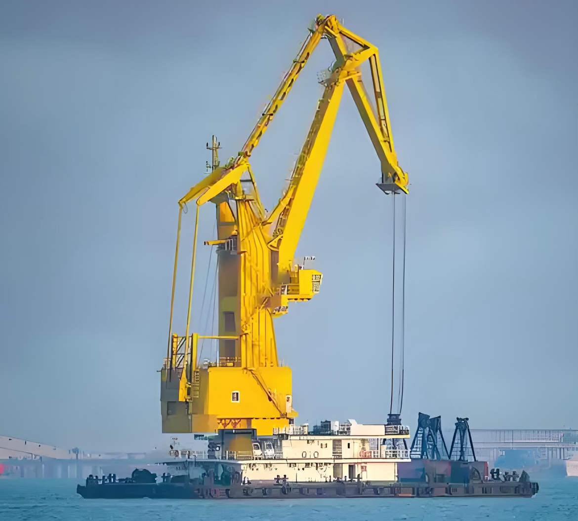 portal slewing crane