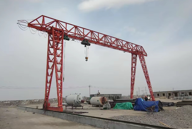 Truss gantry crane