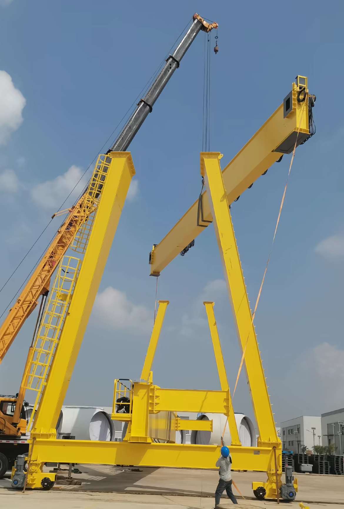 Analysis and Repair Techniques for Common Faults in Double-Girder Gantry Cranes: Lack of Hoisting Power and Travel Deviation