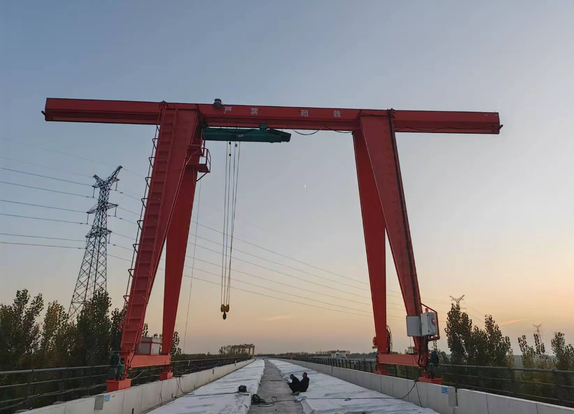 Rail-mounted crane