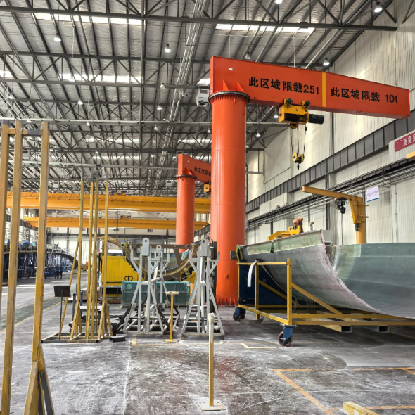 wall-mounted jib crane wall-mounted jib crane