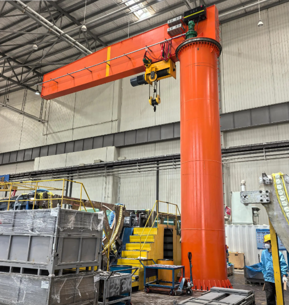 column-mounted jib crane column-mounted jib crane