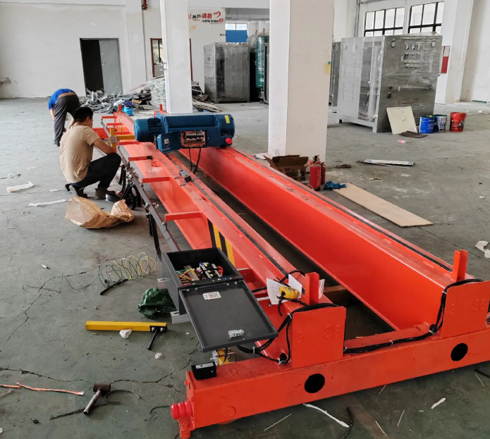twin-hoist overhead bridge crane