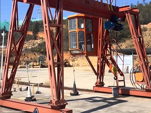 Titik Teras untuk Pemasangan Mekanikal Kren Gantry