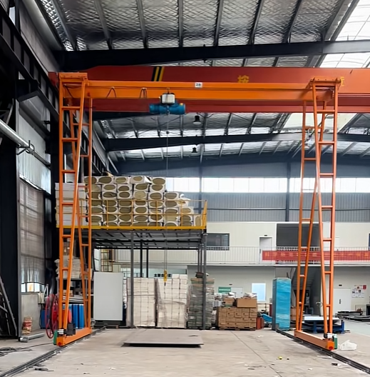 rail‑mounted gantry crane