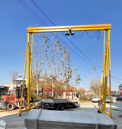 trackless gantry crane