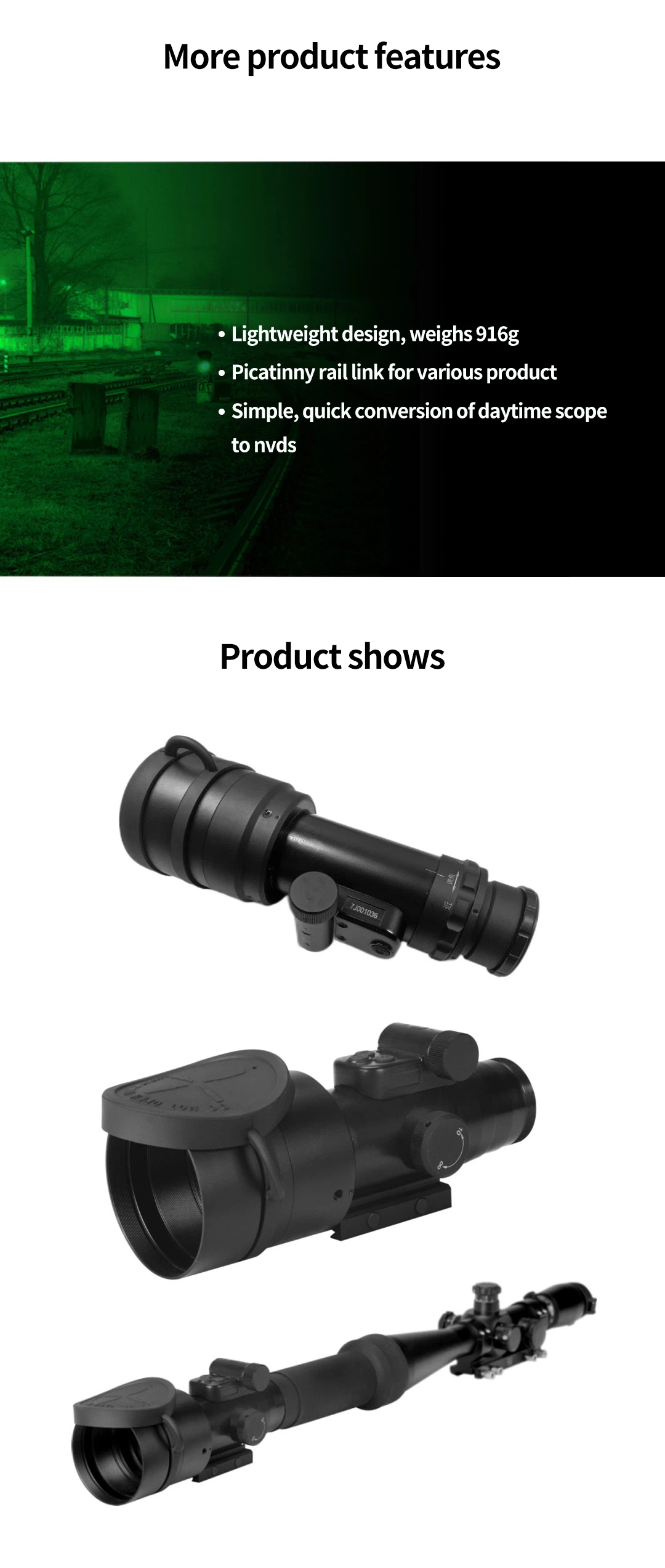 Night Vision Dual Tubes Binocular