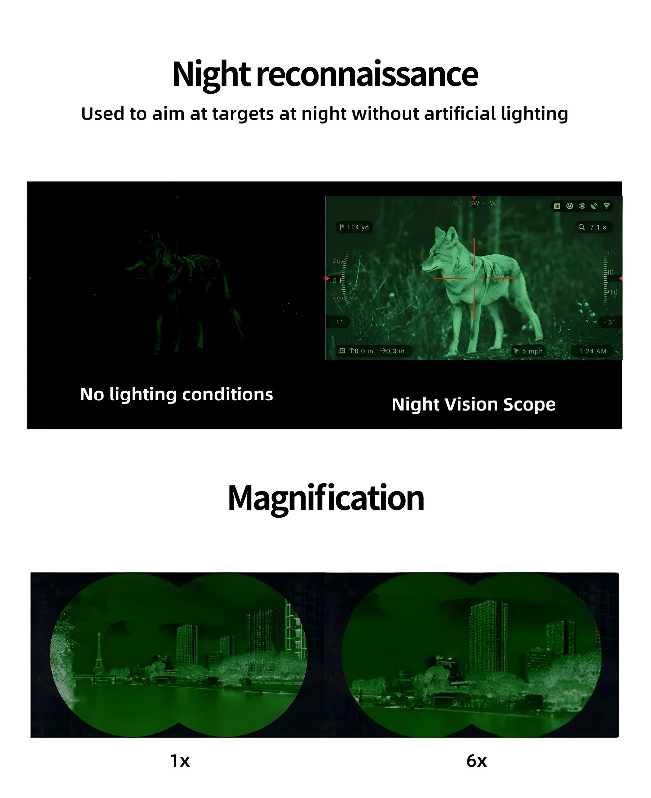 Multi-Functional Thermal Imaging Scope