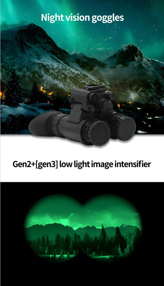 Night Vision Dual Tubes Binocular