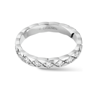 white 18-karat gold