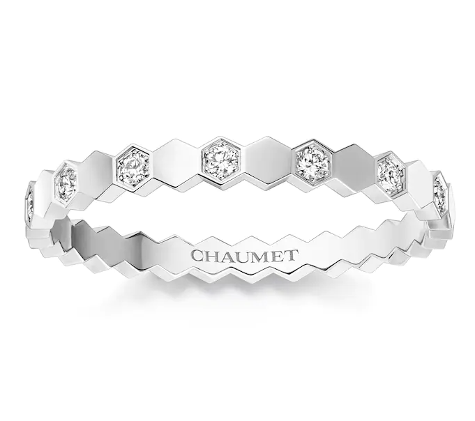 white 18-karat gold
