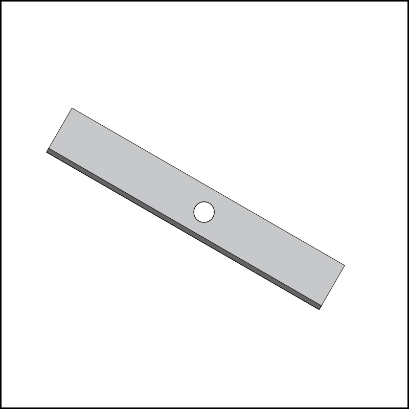 Staple fiber blade A70-19-09