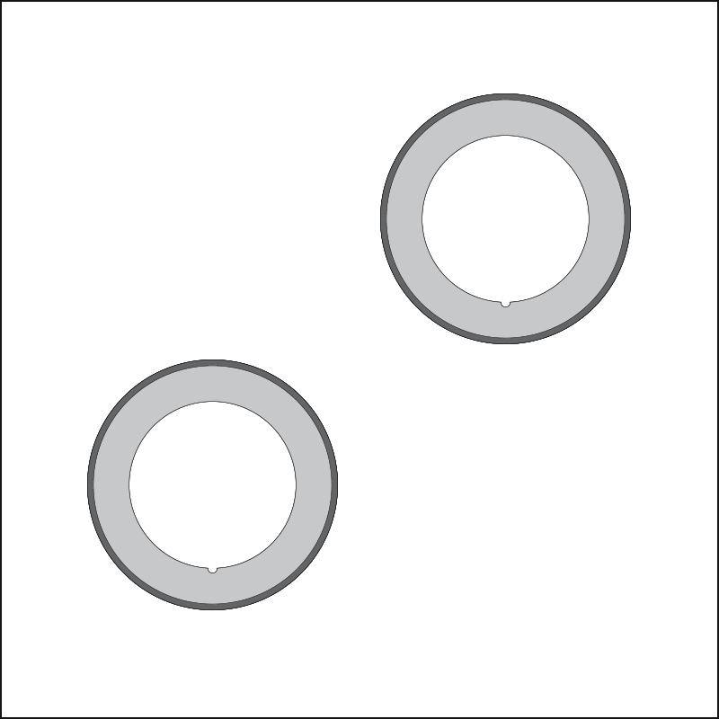 Round blades A105-70-1.2