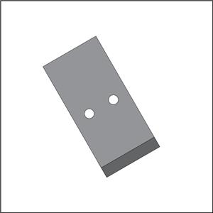 BKG®-kompatibles Pelletiermesser, 46 x 22 x 4 mm – ASP23, 100/Karton