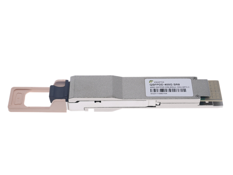 400G QSFP DD SR8 850nm 100m PAM4 MMF Optical Transceiver