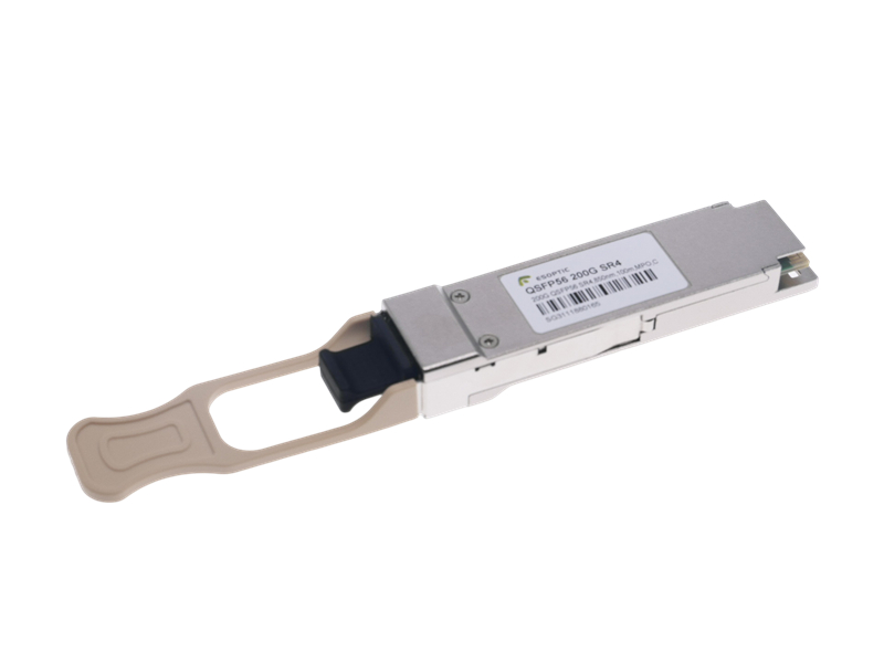 200Gbase QSFP56 SR4 850nm 100m MMF Optical Transceiver