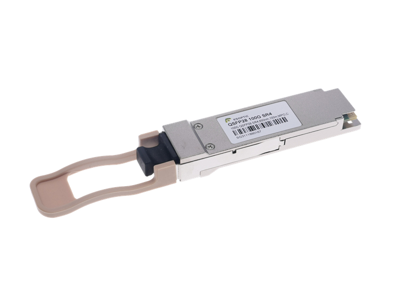 100Gbase QSFP28 SR4 850nm 100m MMF DDM Optical Transceiver