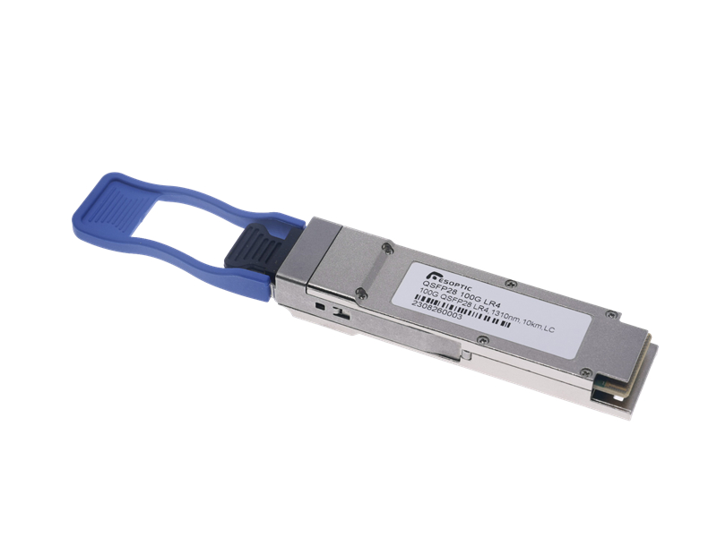 100Gbase QSFP28 LR4 LWDM4 10km SMF LC Optical Transceiver