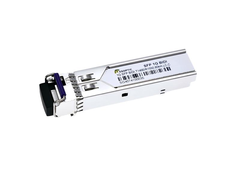 1GB Mini GBIC SFP Bidi 80km Single Mode Optical Module