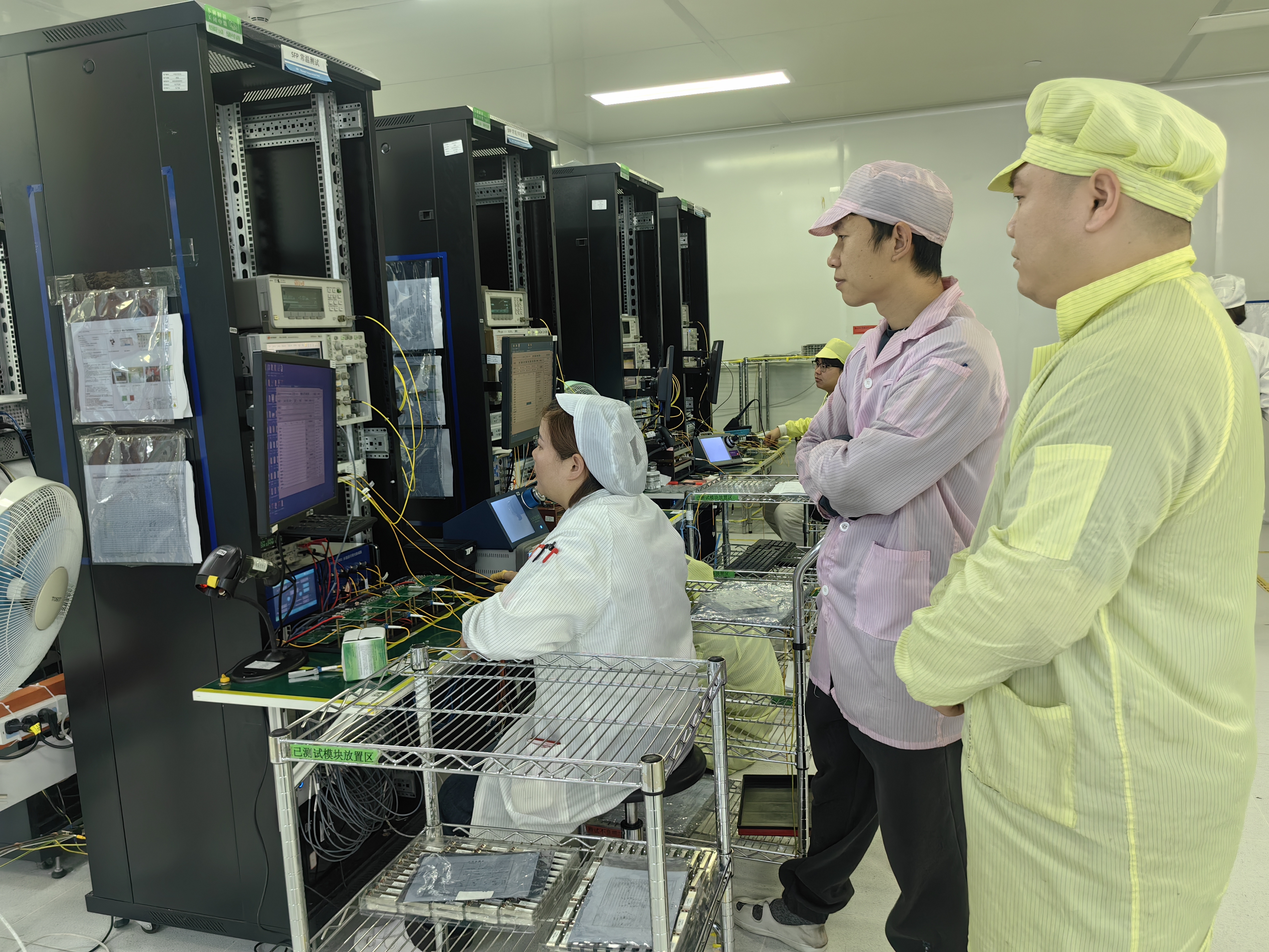 fiber optic manufacturing