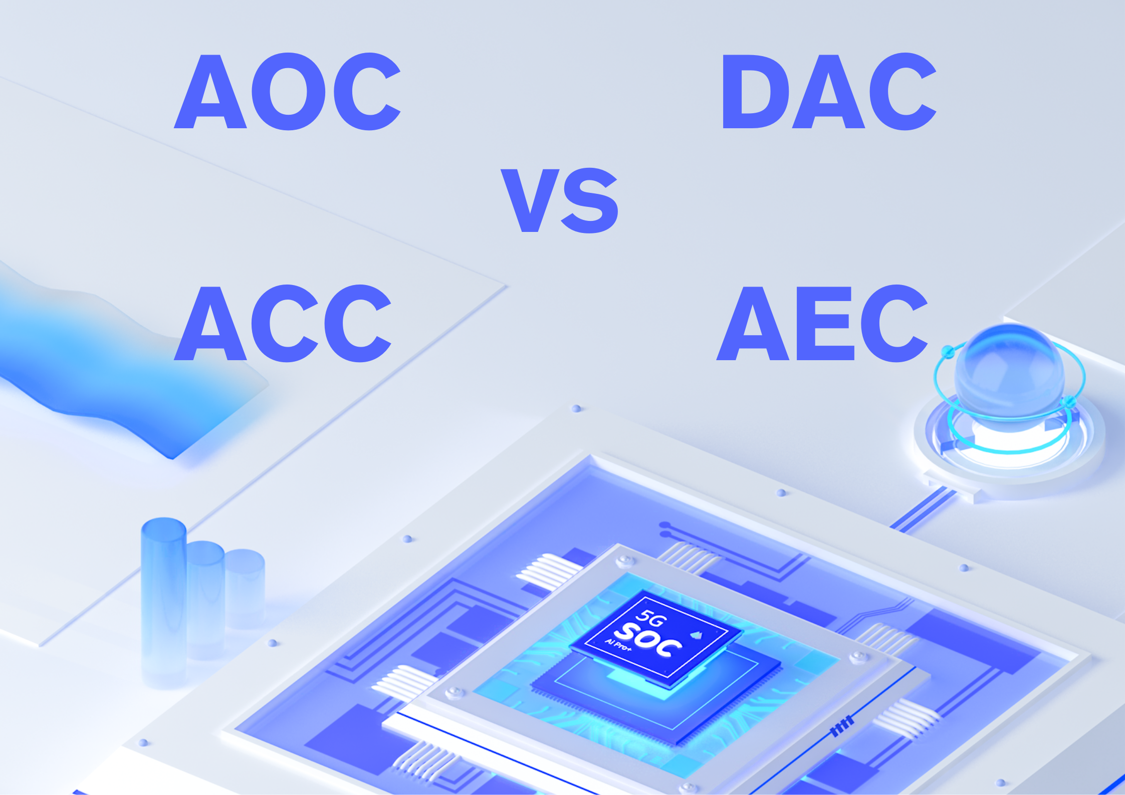 AOC、DAC、ACC 和 AEC 电缆：塑造光通信的未来