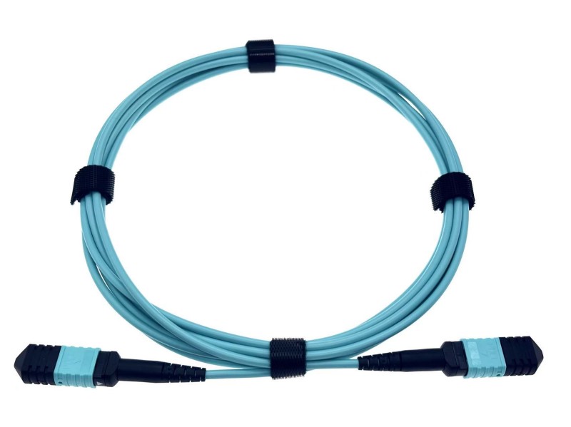 MTP MPO Fiber Optic OM3 OM4 Cable For 400G USE