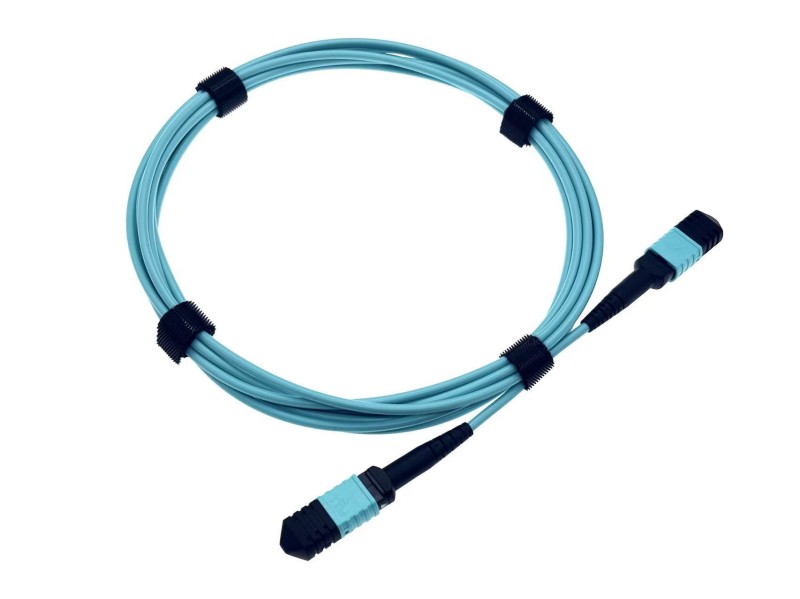 MTP MPO Fiber Optic OM3 OM4 Cable For 400G USE