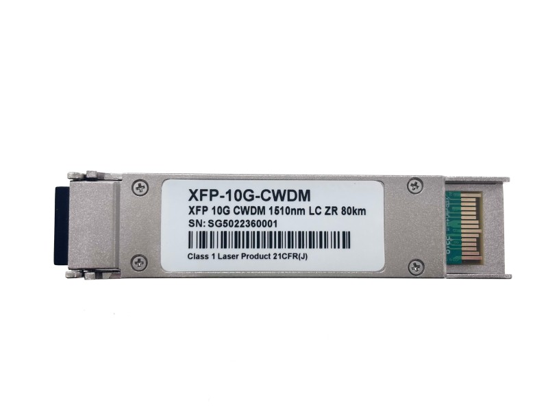 10G XFP 1470~1610nm CWDM 80KM Transceiver Single Mode