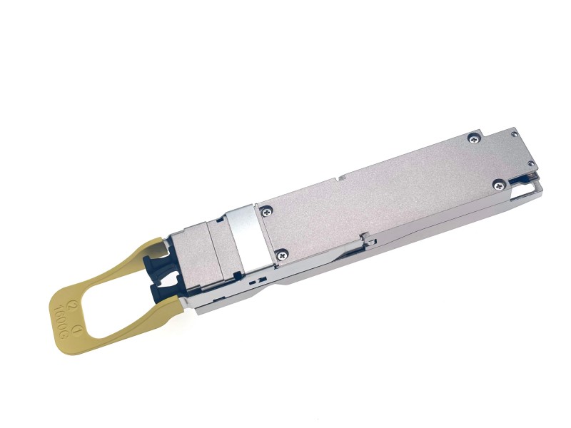 Modulo ricetrasmettitore ottico SMF doppio MPO-12 compatibile generico 1.6T 2 x DR4/DR8 OSFP224 PAM4 1310nm 500m.