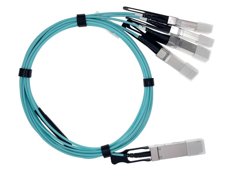 Cabo AOC de 40G QSFP para 4x10G SFP+ de 1 a 50 metros