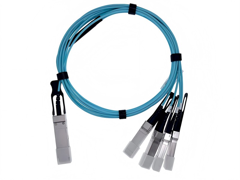 Cabo AOC de 40G QSFP para 4x10G SFP+ de 1 a 50 metros
