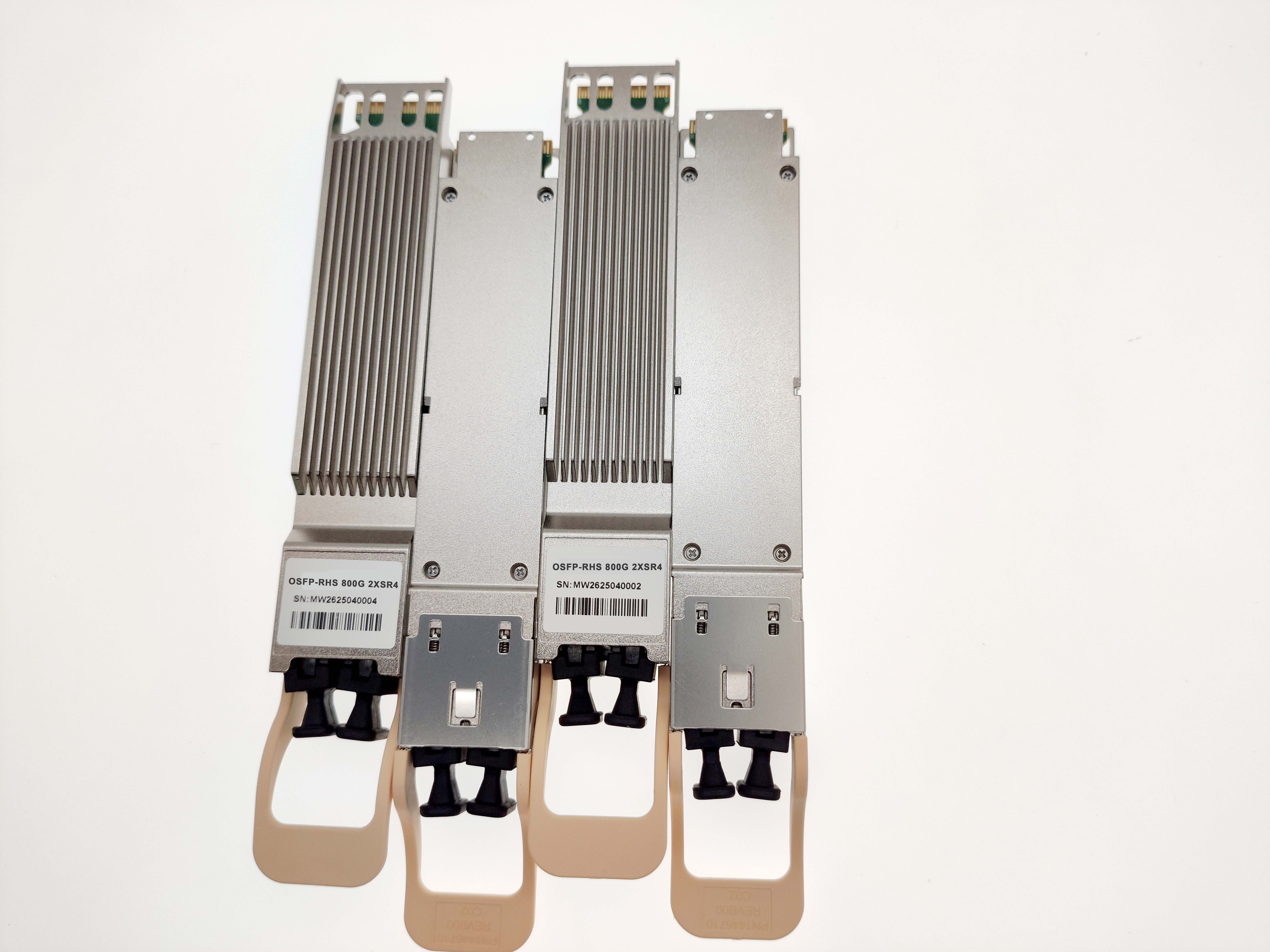 OSFP-IHS, 800G 2*SR4, 2*MPO-12, 850nm MMF 50m