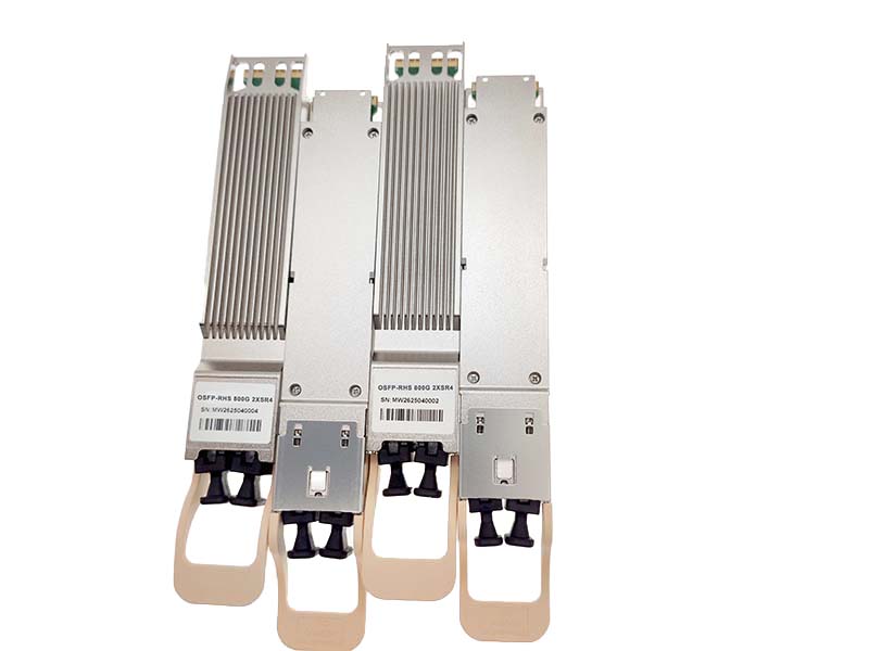 OSFP-IHS, 800G 2*SR4, 2*MPO-12, 850nm MMF 50m