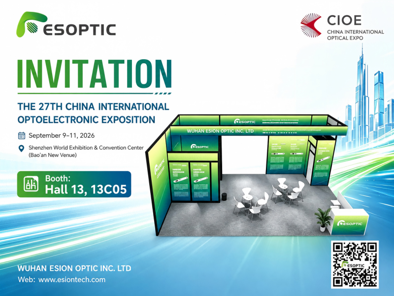 ESOPTIC expondrá en la 27ª Exposición Internacional de Optoelectrónica de China.