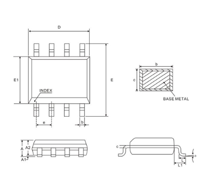 Hall effect current sensor Hall effect current sensor