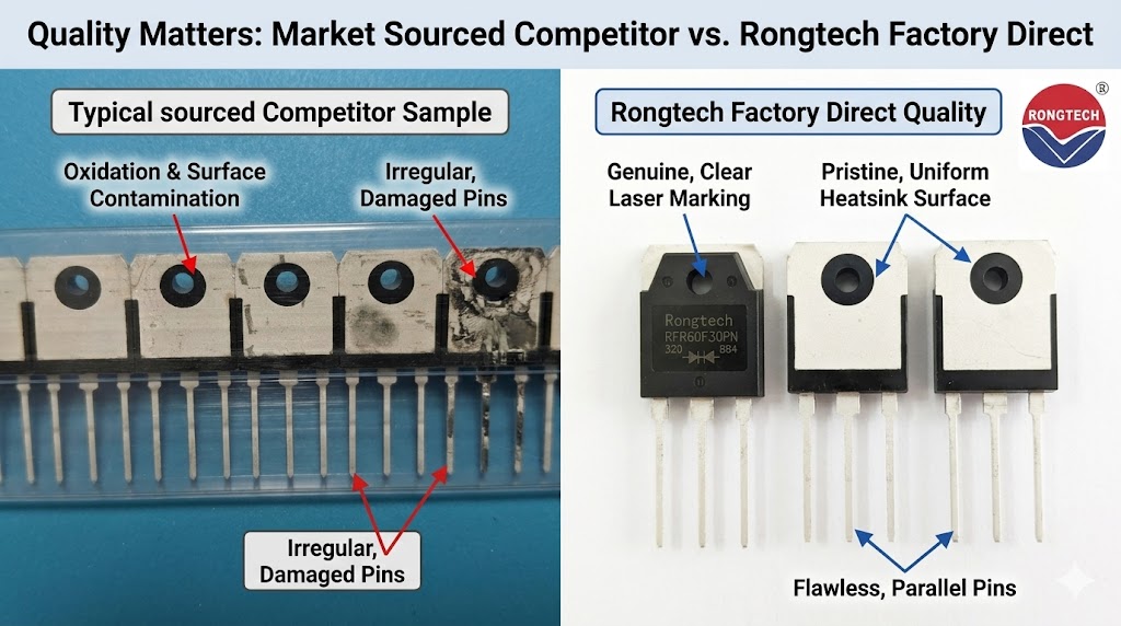 Transparenz in der Energietechnik: Visuelle Hinweise und die Werksstandards von Rongtech