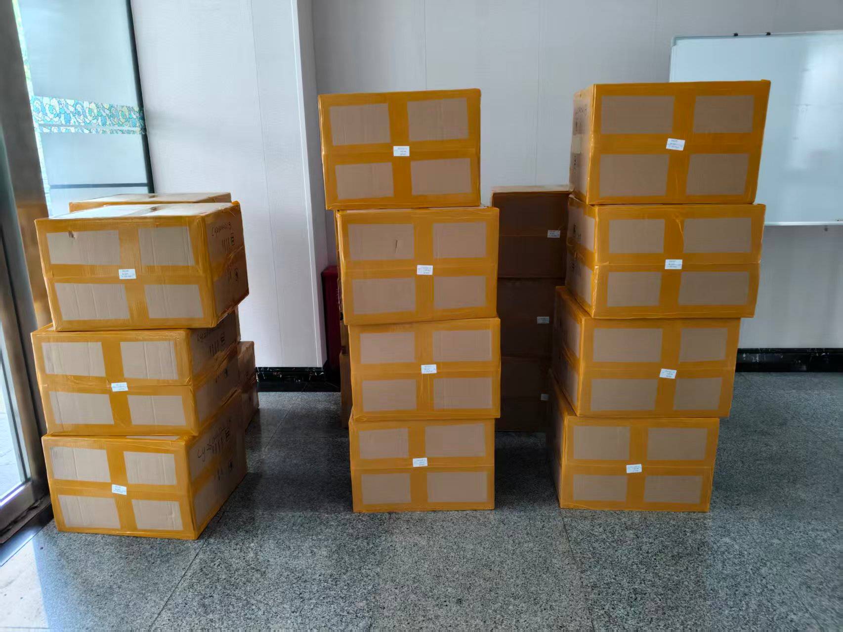 Speed & Scale: 446kg Shipment of Current Sensors Dispatched to India!
