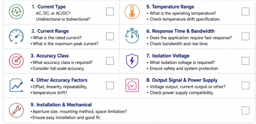 High Accuracy Current Sensor