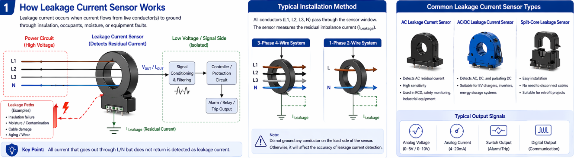 Leakage Current Sensor
