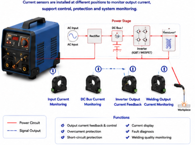 Current Sensor For Welding Machine Current Sensor For Welding Machine