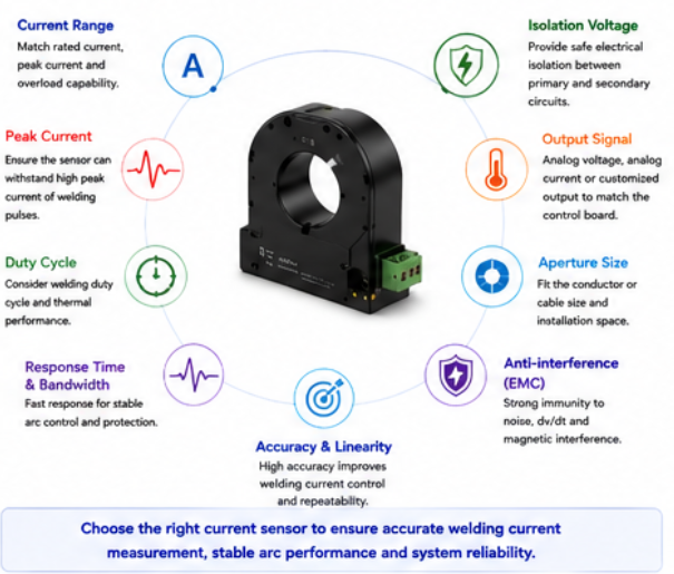 Welding Current Sensor Welding Current Sensor