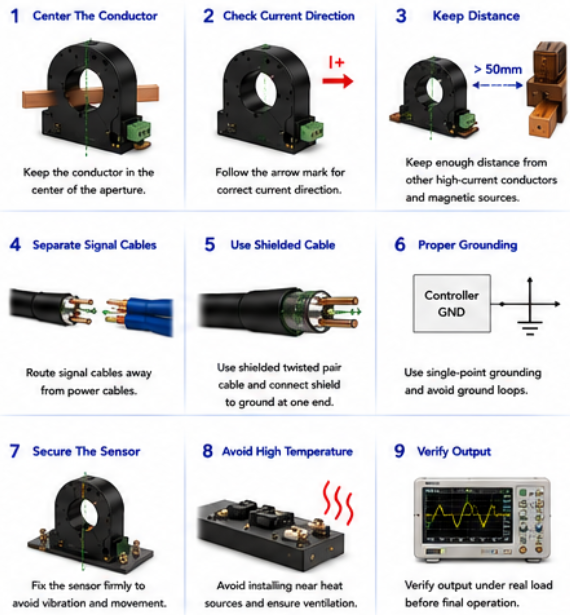 Current Sensor Installation Mistakes Current Sensor Installation Mistakes