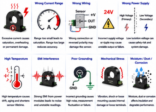 Current Sensor Failure Current Sensor Failure