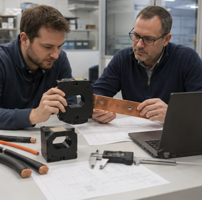 Custom Aperture Current Sensor