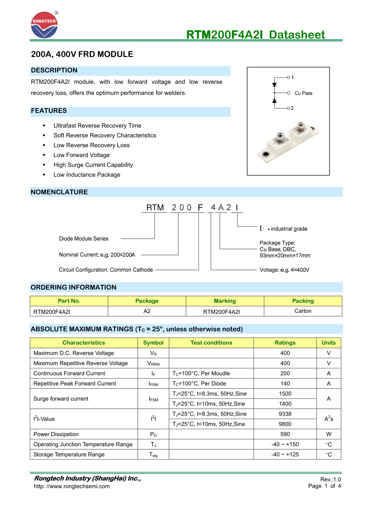 FRD diode module FRD diode module