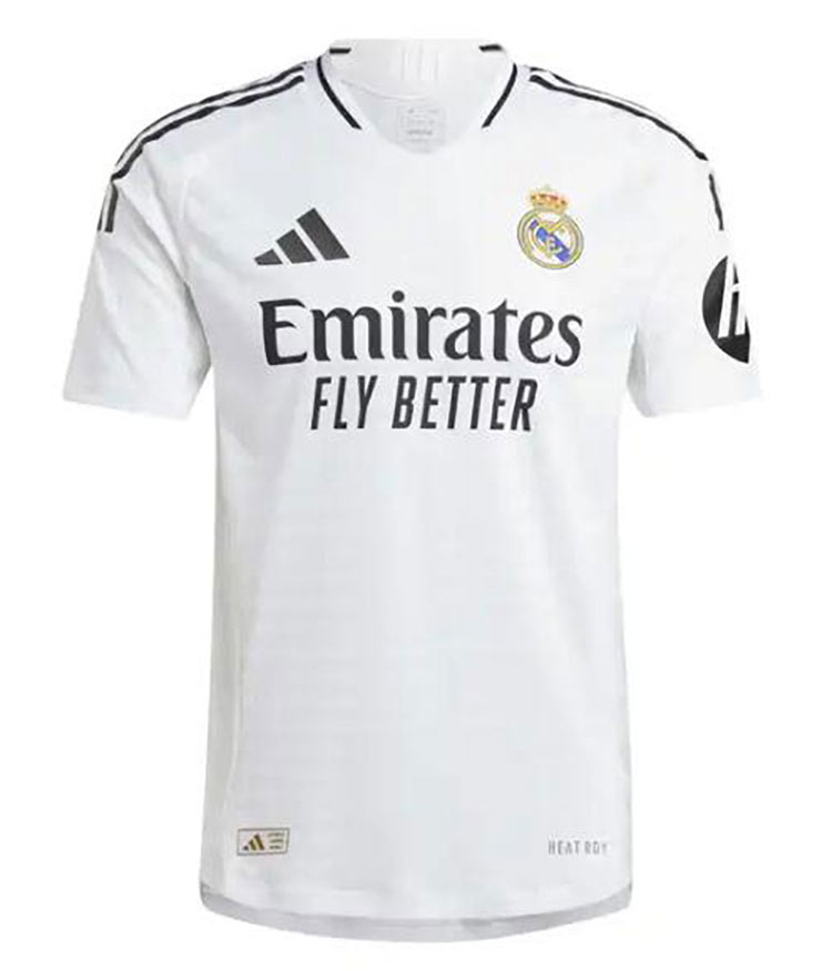 Real Madrid Football Jerseyn ominaisuudet Real Madrid Football Jerseyn ominaisuudet