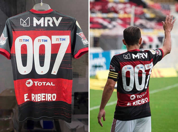 CR Flamengo -jalkapallopaidan tyylejä CR Flamengo -jalkapallopaidan tyylejä