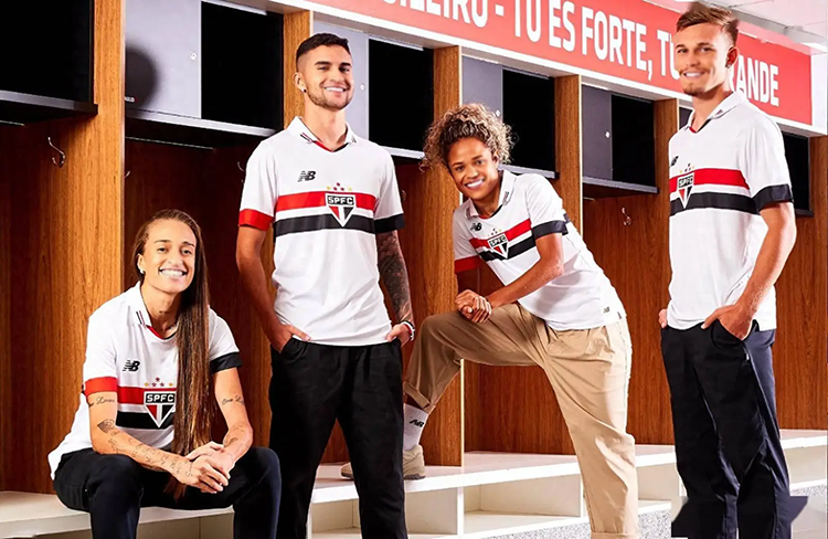 Sao Paulo FC Football Jerseyn ominaisuudet Sao Paulo FC Football Jerseyn ominaisuudet
