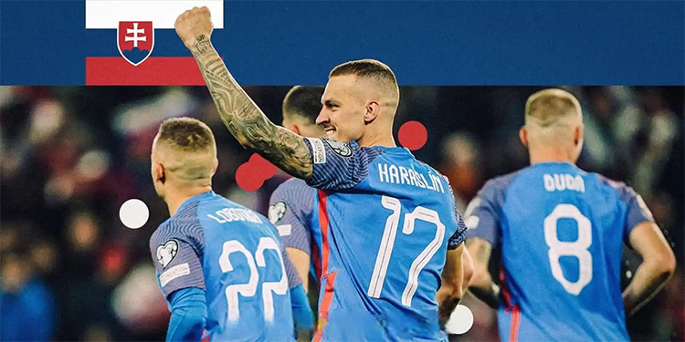 Χαρακτηριστικά φανέλας ποδοσφαίρου της Εθνικής Ομάδας της Σλοβακίας 2024 Χαρακτηριστικά φανέλας ποδοσφαίρου της Εθνικής Ομάδας της Σλοβακίας 2024